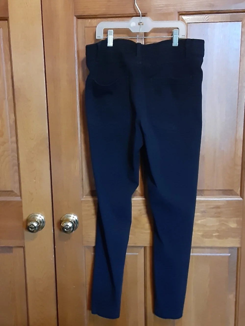 Serra Black Pull-On Jeans
